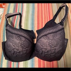 Cacique Balconette Bra in Blue